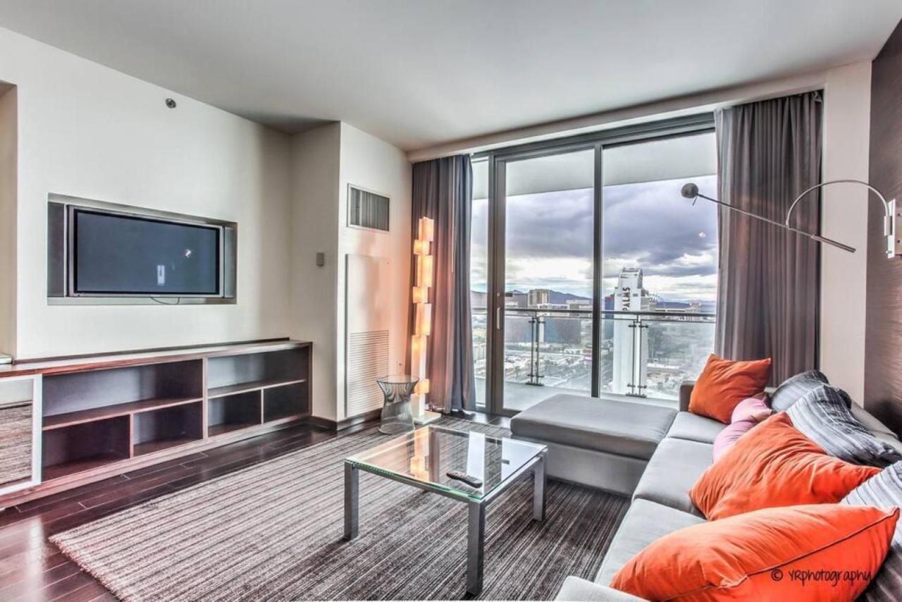 Strip View - Luxurious Studio At Palms Place 拉斯维加斯 外观 照片